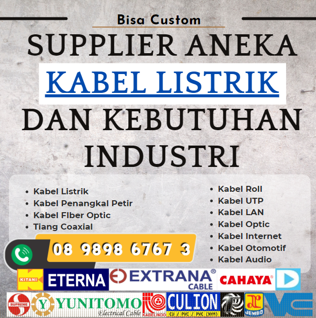 Toko Kabel Listrik Untuk Instalasi Di Kudus